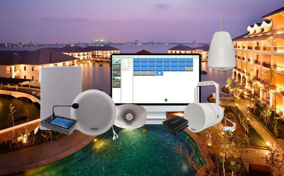 Hệ thống âm thanh thông báo IP-PA cho khách sạn