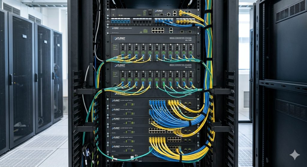 Media Converter chuyển đổi quang điện