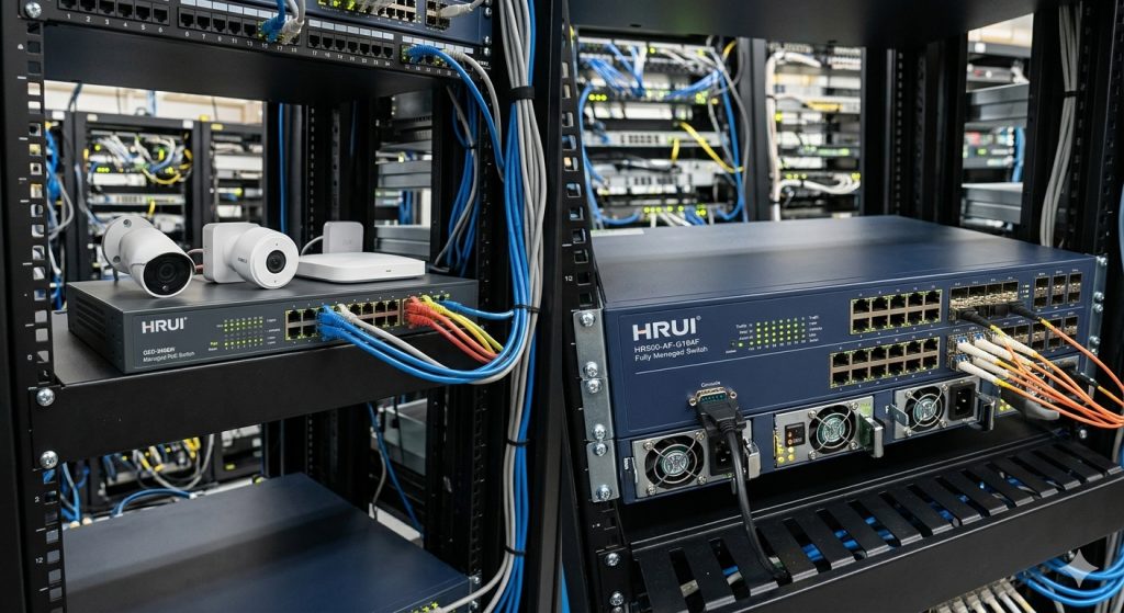 Sự khác biệt giữa Web-Smart Switch và Managed Switch