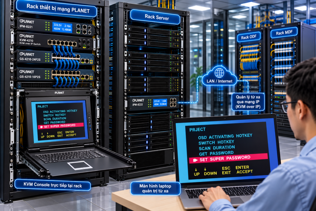 Cách chọn KVM Switch tốt nhất để điều khiển máy tính, máy chủCách chọn KVM Switch tốt nhất để điều khiển máy tính, máy chủ