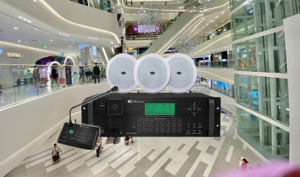 Hệ thống phát thanh công cộng cho trung tâm thương mại