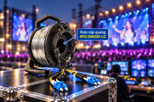 Cáp quang dã chiến 4FO-SM200-LC
