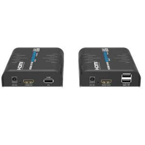 Bộ chuyển đổi 4K HDMI/USB sang LAN Lenkeng LKV473KVM